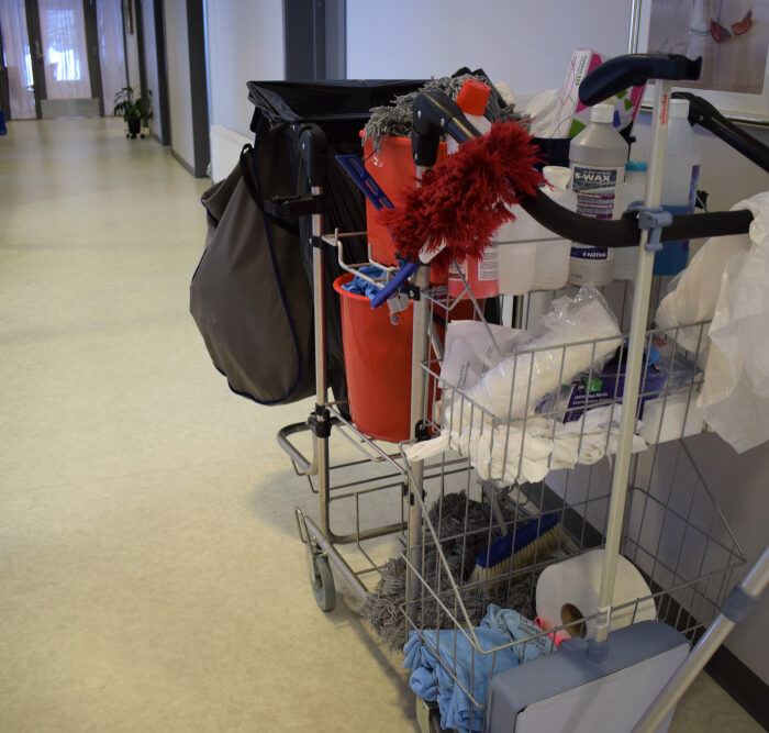 janitors cart