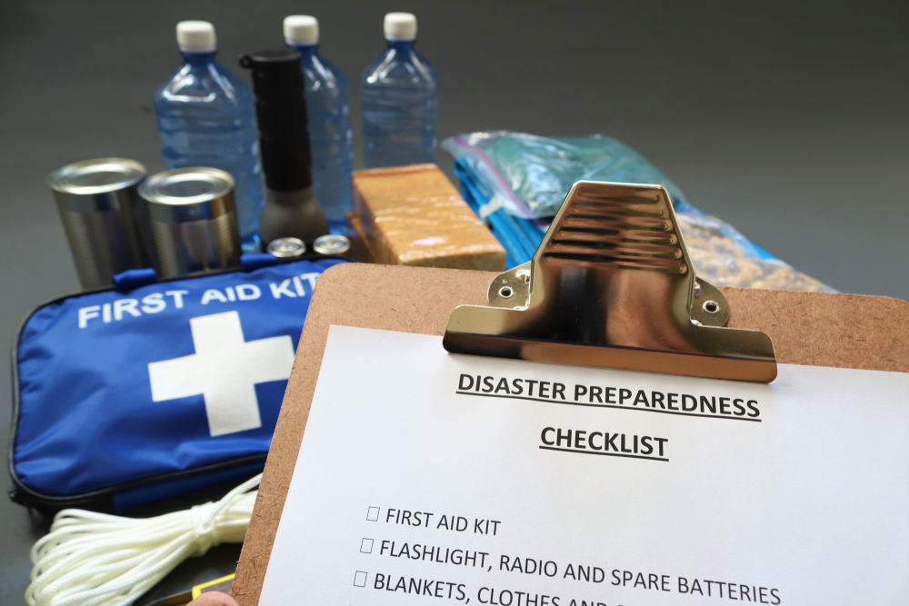 disaster prep checklist