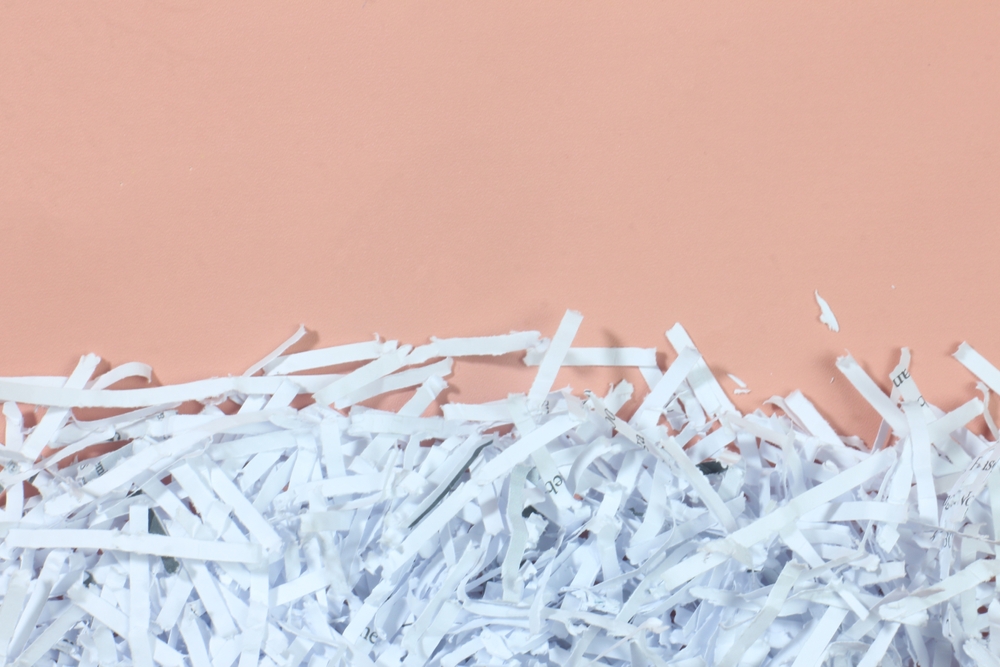 shredded paper